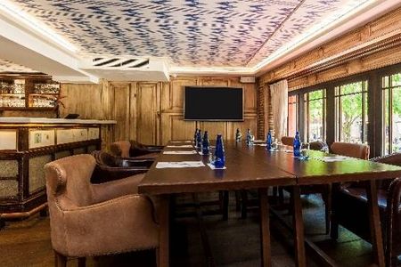 Ob Geschaeftsbesprechung oder Familienfeier – der stilvolle Seminarraum des Designhotel Cort in der mallorquinischen Hauptstadt Palma bietet den passenden Rahmen