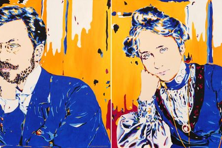Wassily Kandinsky und Gabriele Muenter
