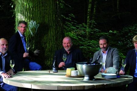 V.l.n.r. Friedrich Becker, Hans-Joerg Rebholz, Rainer Keßler, Thomas Siegrist, Karl-Heinz Wehrheim
