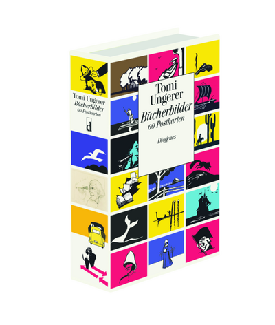Postkarten-Box mit den 60 schönsten Bücherbildern von Tomi Ungerer