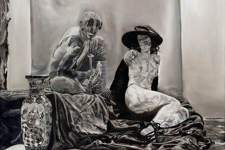 Bilder der Kuenstlergruppe ARTISTS ANONYMOUS, es geht um die Kunst und nicht um den Kuenstler