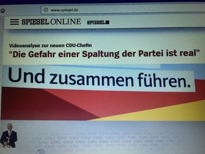 Die Wahl von AKK koennte das Ende der CDU sein, die AfD ist schon am jubeln, da knallen schon die Sektkorken