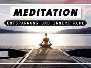 Mit Meditation können wir eine Distanz aufbauen, die uns das Schöpfen von Kräften erst wieder ermöglicht Mit Meditation können wir eine Distanz aufbauen, die uns das Schöpfen von Kräften erst wieder ermöglicht