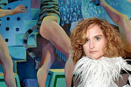 Dorothea Schuele Malerin aus Duesseldorf kreiiert Bilder voller Schoenheit und Kraft.