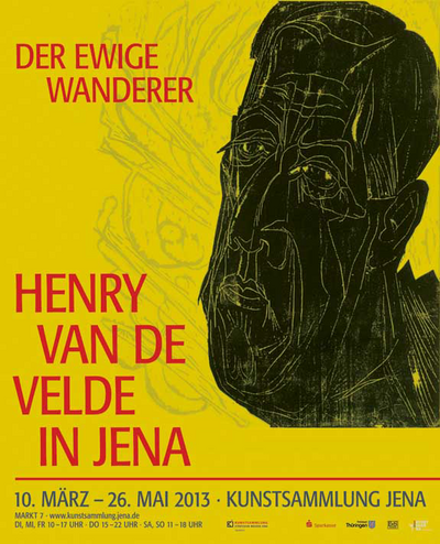 Ausstellung  in Jena: „Der ewige Wanderer“ – Henry van de Velde in Jena bis zum 26.5.2013