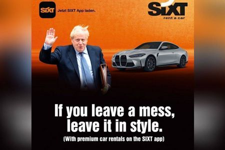 Selbst sein Abgang ist von Chaos geprägt: Premier Boris Johnson