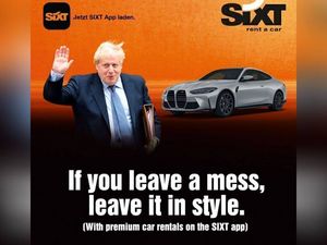Selbst sein Abgang ist von Chaos geprägt: Premier Boris Johnson Selbst sein Abgang ist von Chaos geprägt: Premier Boris Johnson