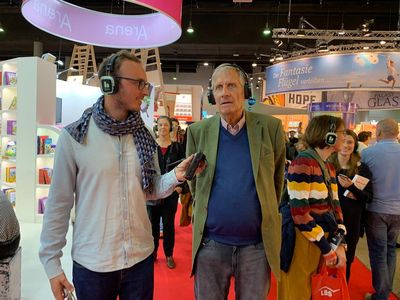 Auch Ulrich Wickert durfte auf der Frankfurter Buchmesse nicht fehlen