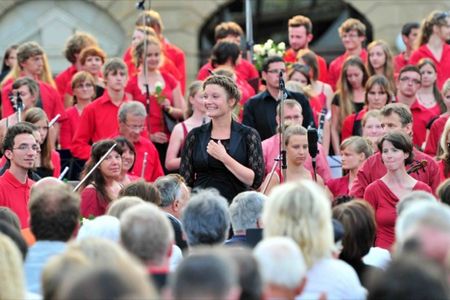 Europaesische Sommerphilharmonie und chor mit Konzert