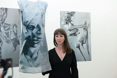 Nina Athanasiou mit neuer Sommerkollektion auf der Berlin Fashion Week