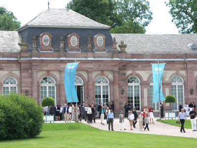 Schloss Schwetzingen, Vor dem Jagdsaal