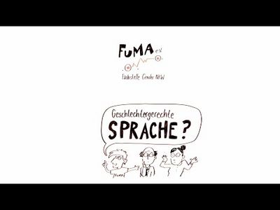 Es geht um das Gendern in der Sprache