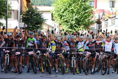 Der Arlberger Bike Marathon markiert das Finale des Alpin Triathlons Arlberg Adler in St Anton