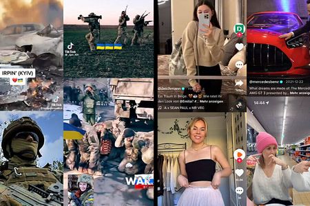 Krieg, Leid, Luxus, Lifestyle: Tiktok macht's möglich