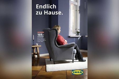 Angela Merkel im Ruhestand wie ihn sich Ikea vorstellt