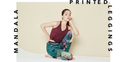 Die Printed Leggings von Mandala sind ein muss für diesen Winter