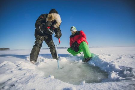 Icefishing in Ontario