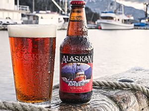 Schoen gestaltete Flaschen und limierte Bier Sorten aus Alaska