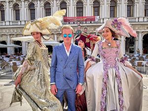 Leon Löwentraut in Venedig Leon Löwentraut in Venedig