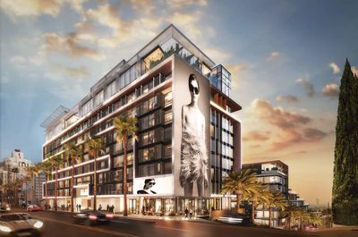 Neuer Luxus der Oberklasse in Los Angeles, das Pendry West Hollywood