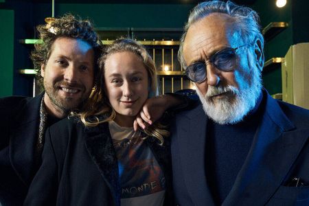 Jonas Bailly, Anna Müller und Friedrich Liechtenstein in ihrer Green Box