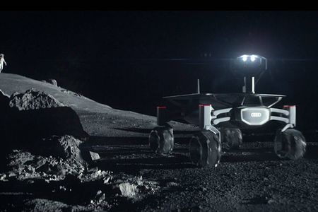 Mit dem Audi auf dem Mond spazieren fahren Ob sich dieser Traum erfuellt, ist derzeit ziemlich fraglich