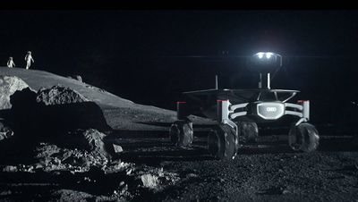Mit dem Audi auf dem Mond spazieren fahren Ob sich dieser Traum erfuellt, ist derzeit ziemlich fraglich