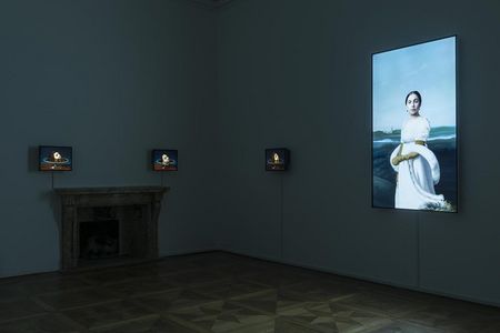 Lady Gaga Portraits, Ausstellung Robert Wilson Mademoiselle Caroline Riviere