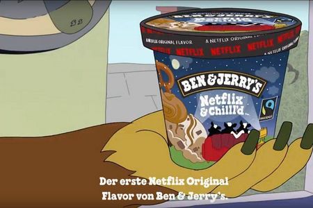 Fuer Fans von Bingewatching, die neue Ben & Jerry's-Sorte