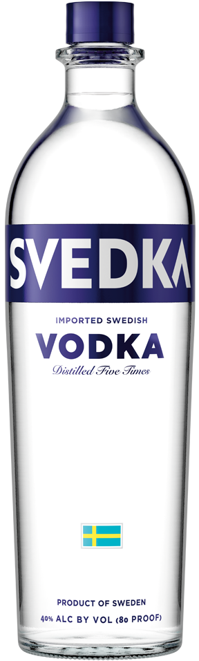 Essen und Trinken Svedka Wodka